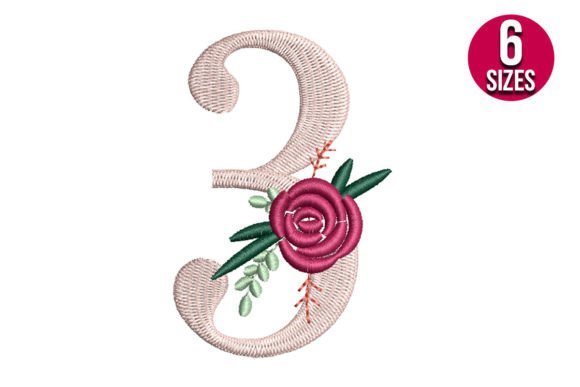 Floral Number 3
